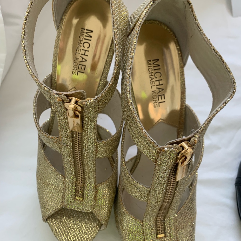 Michael Kors fold heels